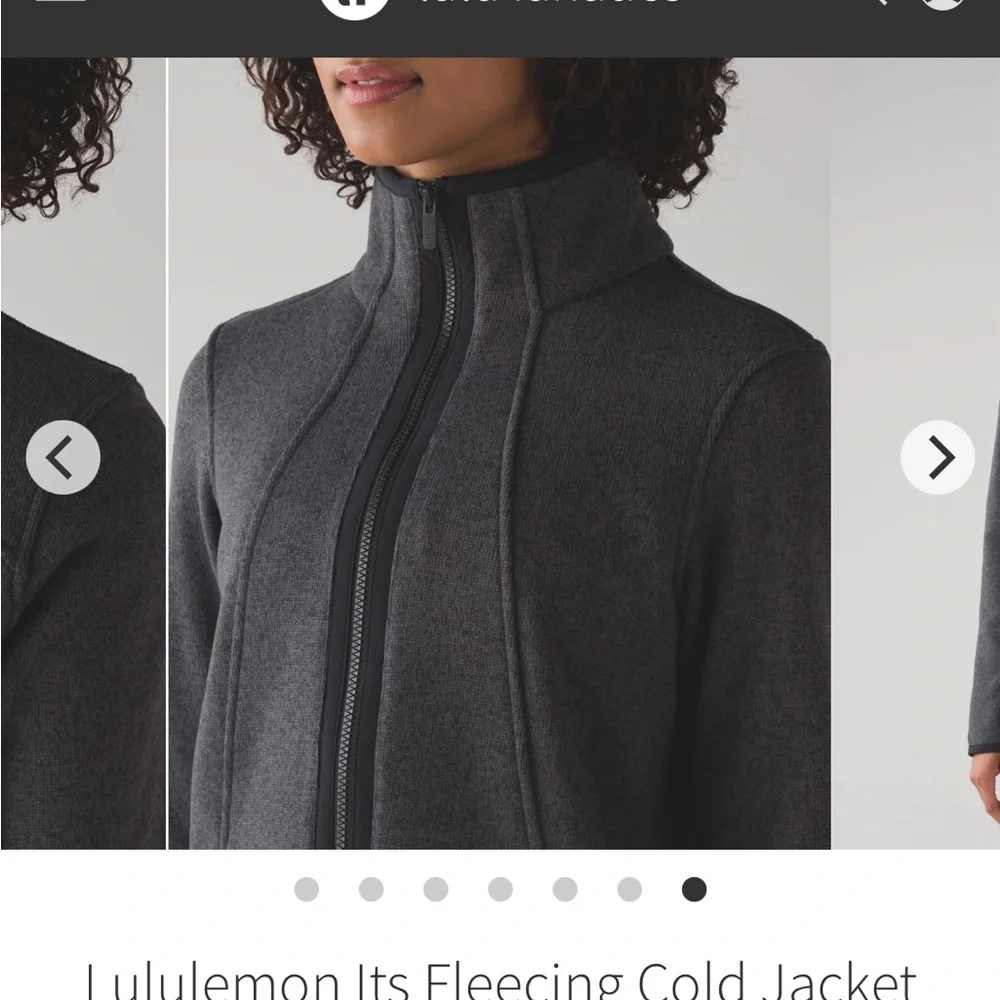 Lululemon Its Fleecing Cold Jacket - Picture 2 of 5